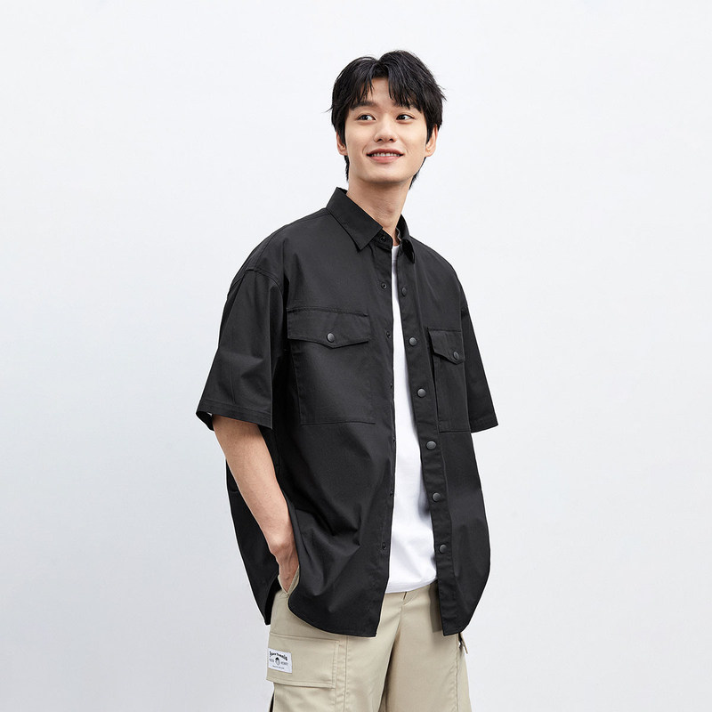  太平鸟男装衬衫