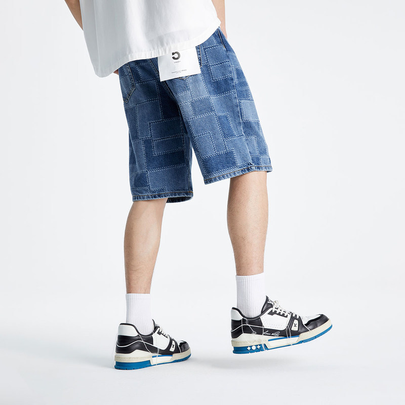  太平鸟男装牛仔裤