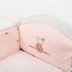 Anh Thỏ Em bé giường hàng rào Lan can Bộ đồ giường mùa xuân và mùa thu Em bé Bộ đồ giường thoải mái ba mảnh - Túi ngủ / Mat / Gối / Ded stuff