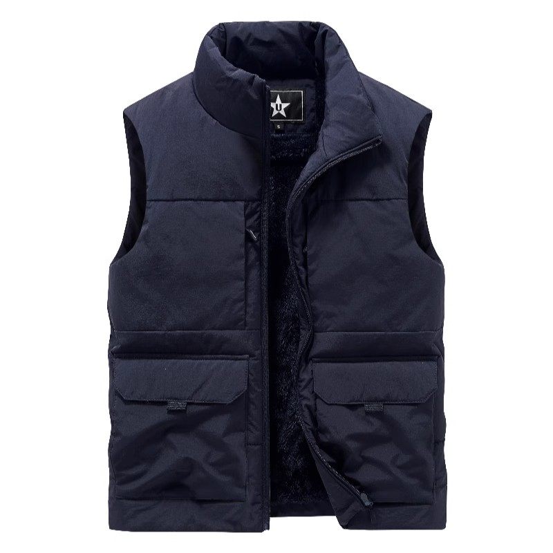 棉马甲男冬季加绒保暖背心多口袋工装羊羔绒马夹加厚大码坎肩外套,淘宝优惠券,粉丝福利购,淘宝优惠卷