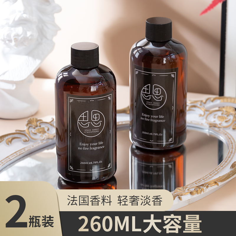 香薰补充液车载水溶性香薰机香水家用香氛加湿器精油酒店室内持久-图0