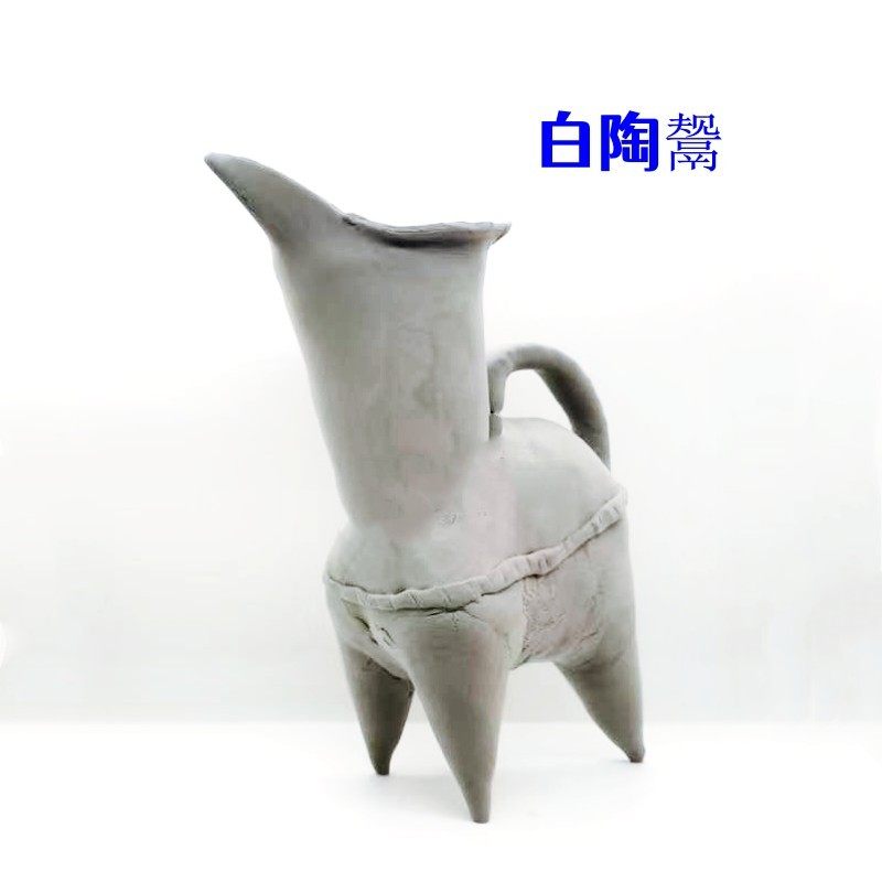 临沂市博物馆镇馆之宝白陶鬶制作材料学生文物历史作业创意手工