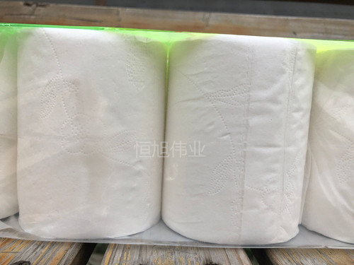 心相印卫生纸茶语丝享卷纸压花无芯卷纸4层1800g实心纸巾厕纸家用 - 图2