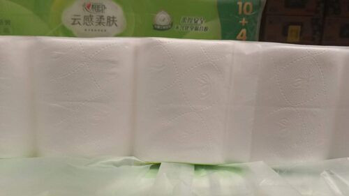 心相印无芯卷纸4层120克14卷云感柔肤立体压花卫生纸家用实惠装 - 图2
