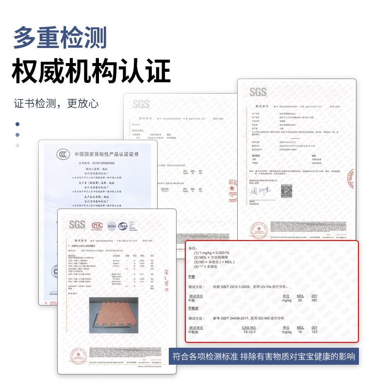 泡沫地垫拼接一整张儿童家用拼图可坐地板垫加厚婴儿爬行垫爬爬垫-图2