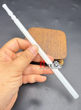 新款琉璃毛笔杆仿古福禄寿毛笔杆