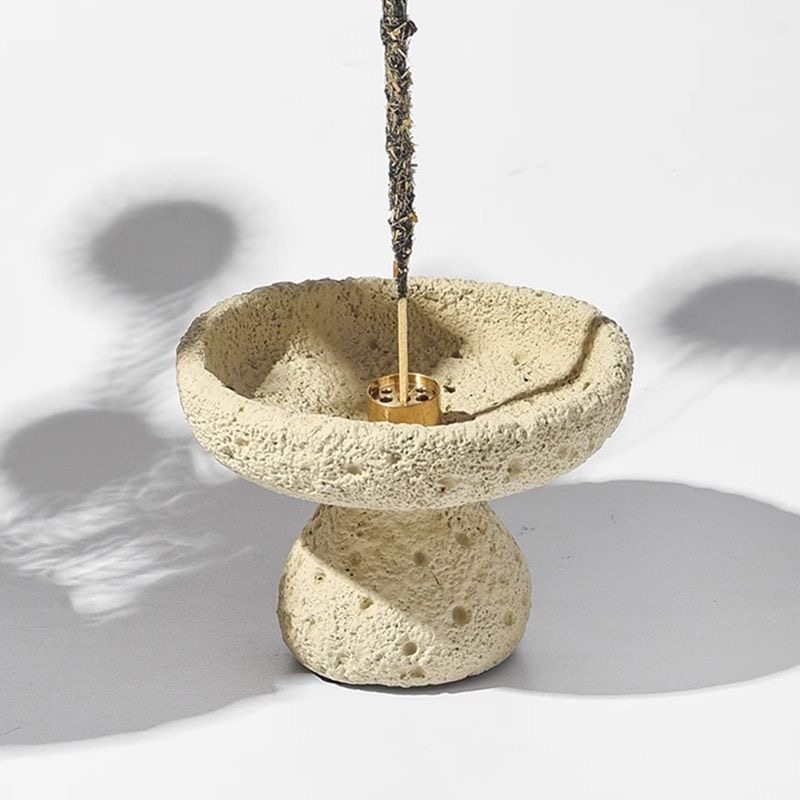 侘寂风线香香插家用复古中式檀香高级创意熏香底座托盘中古摆件,淘宝优惠券,粉丝福利购,淘宝优惠卷