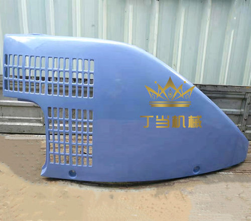 PC75uu全车胶盖  后盖左边盖右边盖电池盖 挖掘机配件 - 图0