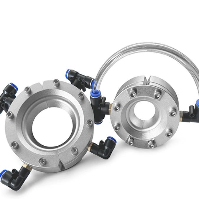 环形气刀铝合金圆形环型吹尘降温不锈钢吹水360°度超级环形风刀 - 图3