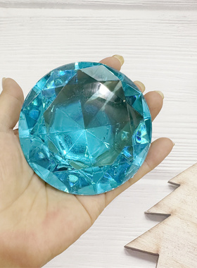 8CM大宝石儿童钻石仿真水晶钻