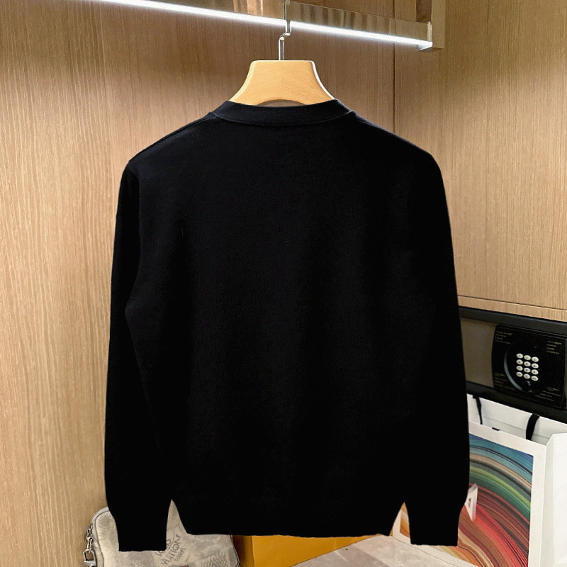 学院风休闲复古开衫针织衫男秋季新款潮流独特刺绣修身毛衣外套男,淘宝优惠券,粉丝福利购,淘宝优惠卷