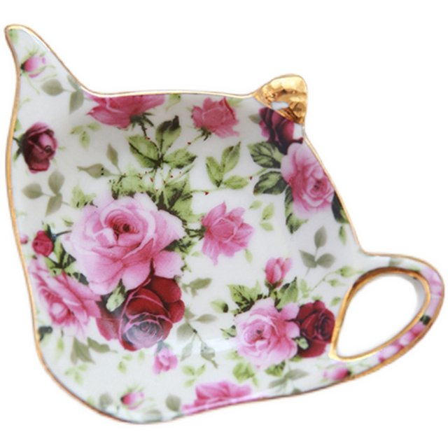 Fat Rabbit Beauty Export European Floral Spoon Teapot
