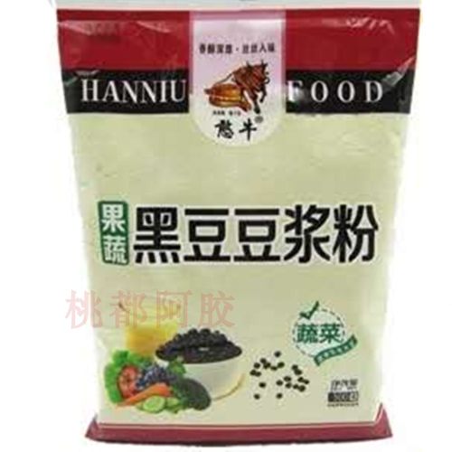 憨牛豆浆粉速溶黄豆黑芝麻早餐冲饮原味红豆黑豆餐饮商用包邮 - 图2