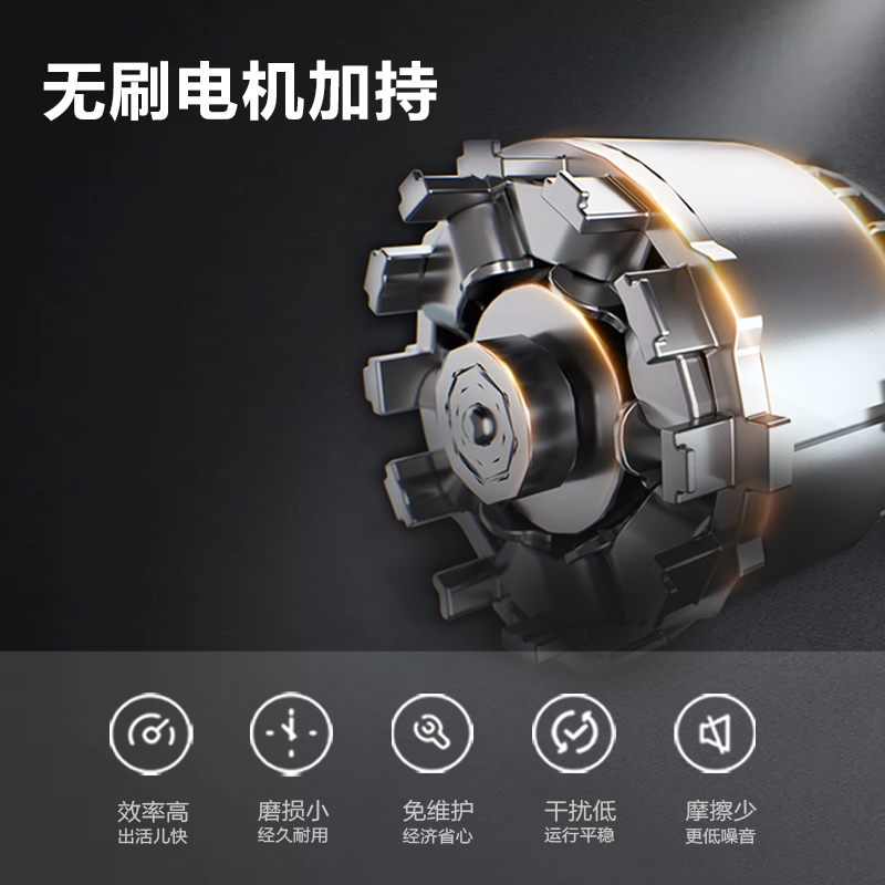 威克士无线车载吸尘器WU035车用家用WU030充电强力大功率电动工具 - 图0