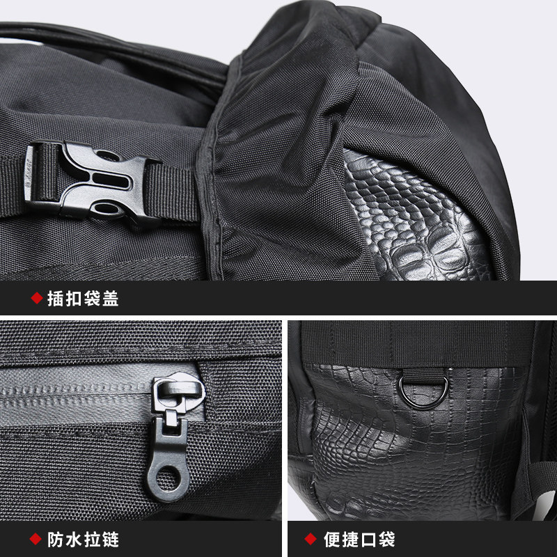 男潮牌超大容量旅行户外徒步登山包 轻骑者双肩背包