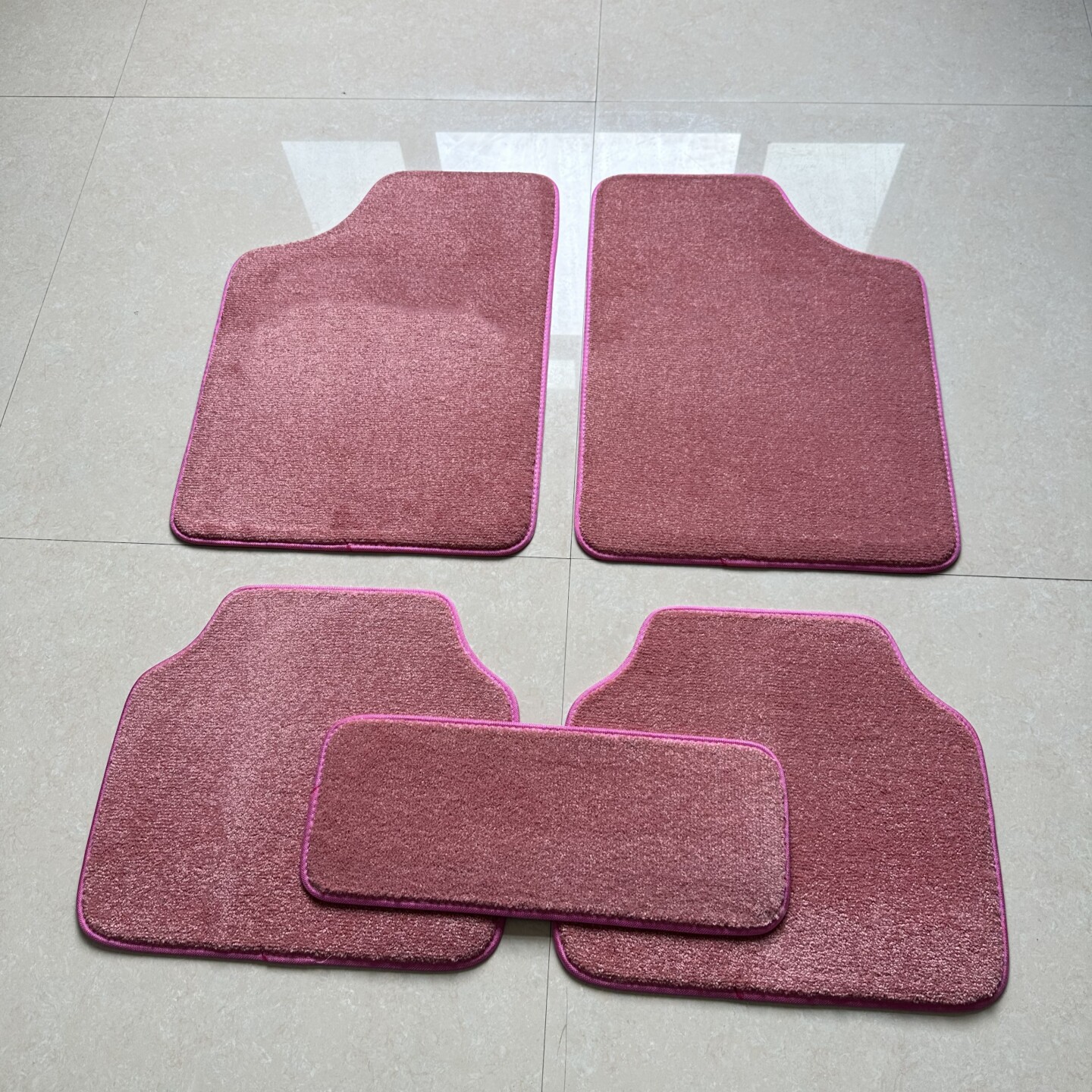 汽车绒面防滑脚垫大包围保护垫地毯垫SUV垫通用防水地垫阻燃耐磨 - 图2