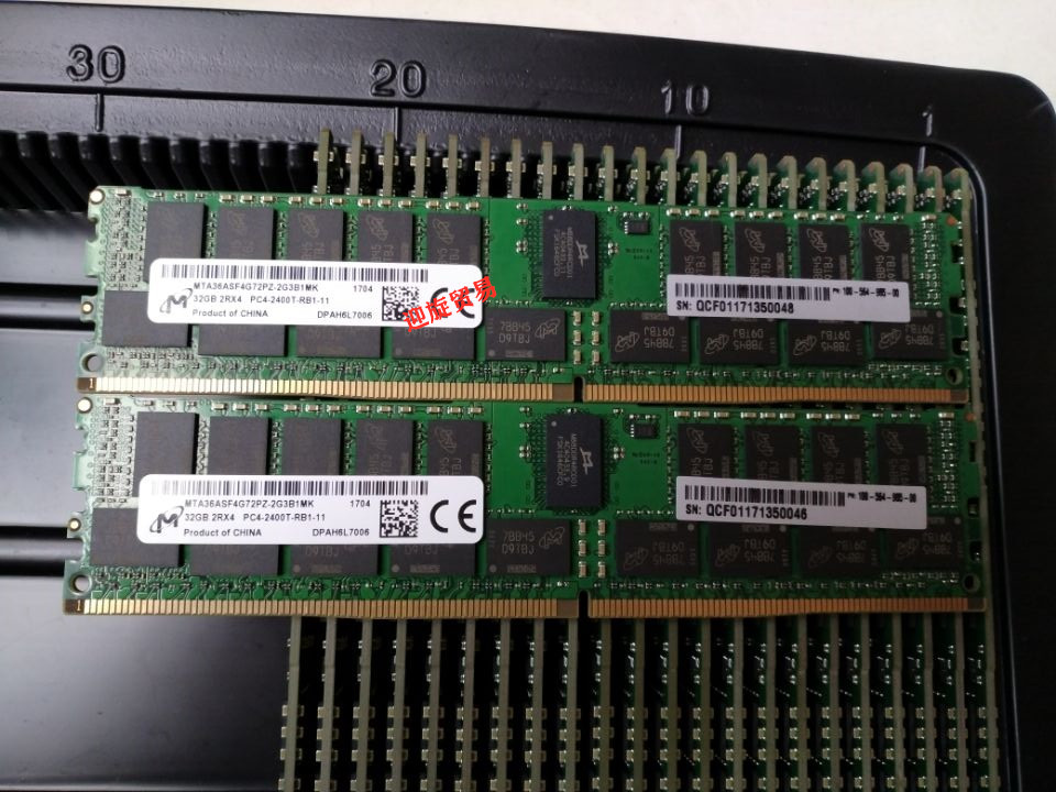 戴尔DELL R730 R630 R930 R7910 32G 2RX4 PC4-2400T服务器内存条 - 图0