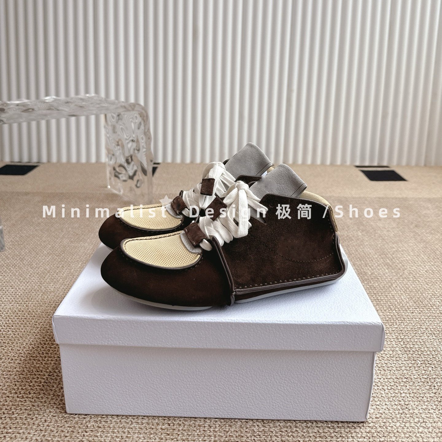 顶版~邓为同款真皮复古拼接休闲小皮鞋男女豆豆鞋平底系带乐福鞋,淘宝优惠券,粉丝福利购,淘宝优惠卷