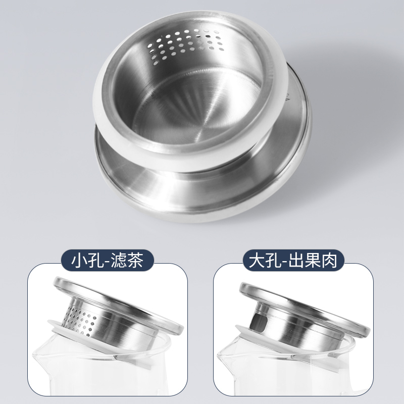 德国Plazotta家用玻璃凉水壶冷水壶大容量凉水杯耐冷热凉开水壶