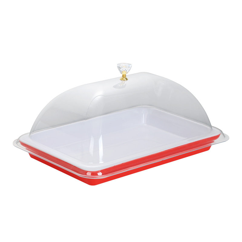 摆摊托盘盖子餐用托盘防尘盖子凉菜熟食展示带盖超市展示盘保鲜盖,淘宝优惠券,粉丝福利购,淘宝优惠卷