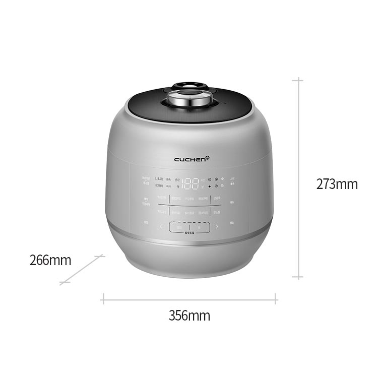 韩国进口原装CUCHEN/酷晨超高压力IH加热电饭煲3L锅CRT-RPK0670S - 图0