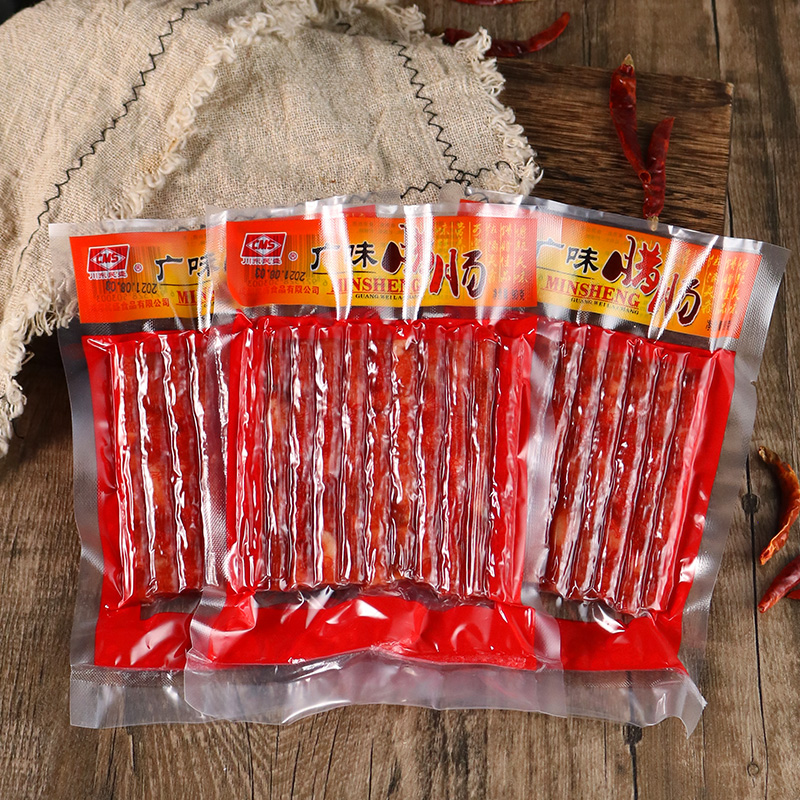 广式腊肠小香肠甜肠 广味烤肠肉肠火锅迷你细腊肠四川宜宾烤香肠 - 图1