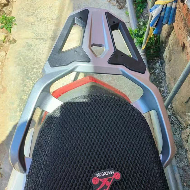 Scooter Suzuki Elegant Rear Iron Rack Lezhi QS110T Rear Shelf Cargo Rack UR110 Little Dolphin Tail Box Rack