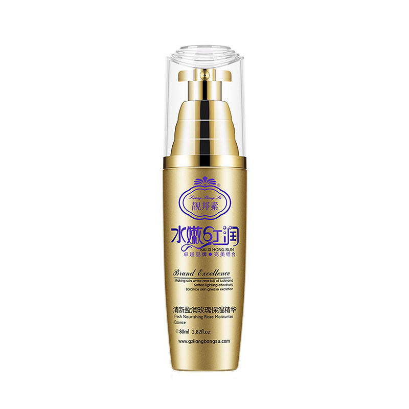 靓邦素水嫩红润清新盈润玫瑰爽肤水 靓邦素化妆品液态精华