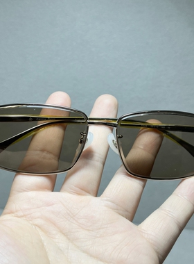 925银框水晶石眼镜男东海正品