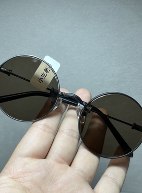 天然水晶眼镜男女款石头镜太阳镜墨镜护目东海正品圆形复古时尚