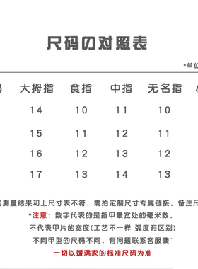 媛满【红金箔】仿大漆器非遗工艺纯手工穿戴美甲中长短红色新款