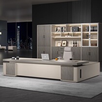 Boss Office Table Minimalist Modern Atmosphere President Table Light Extravagant Furniture Large Bandai Manager Chair Composition Woman President