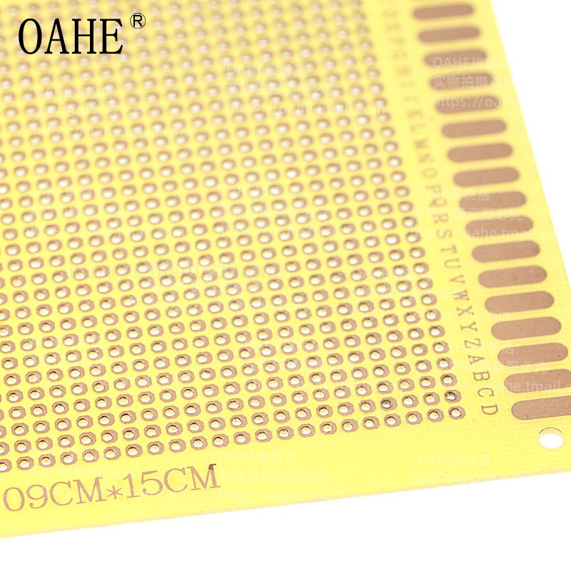 万能板万用板电路板洞洞板面包PCB线路板9*15cm实验板焊接7*9 - 图3