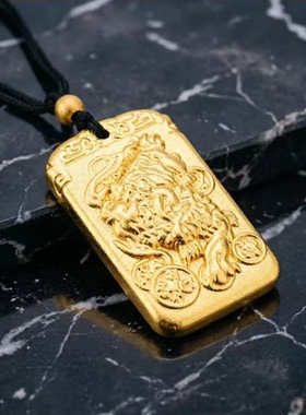 金钱麒麟吊牌防水吊坠