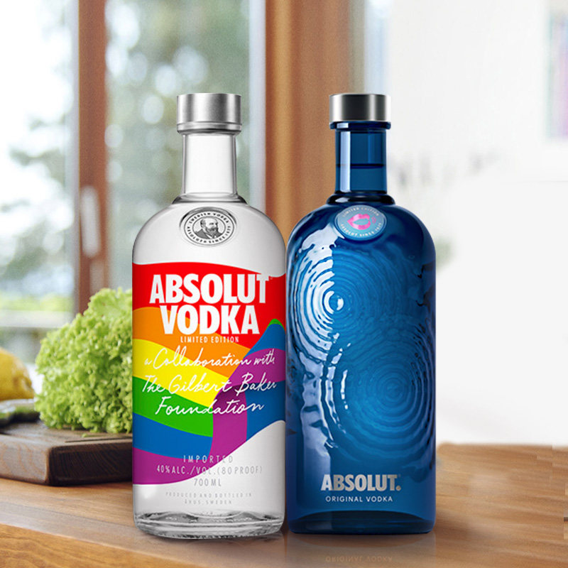 absolut绝对骄傲声量瑞典伏特加 ABSOLUT伏特加/Vodka