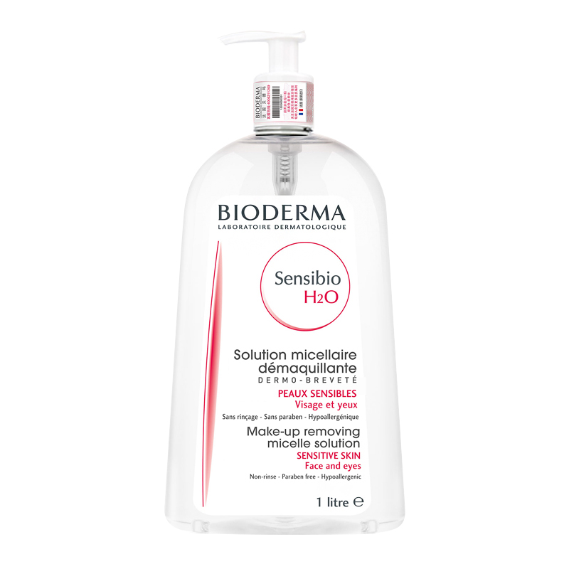 贝德玛卸妆水按压瓶舒妍多效洁肤液 旗舰店官网正品 1L 法国 Bioderma 贝德玛卸妆水按压瓶舒妍多效洁肤液 旗舰店官网正品 1L 法国 Bioderma