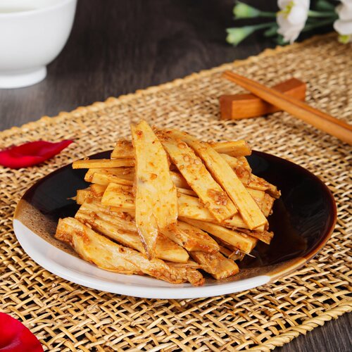 钱毅牛肉干香辣牛板筋辣条内蒙古特产零食小吃卤味休闲小食品肉食 - 图0