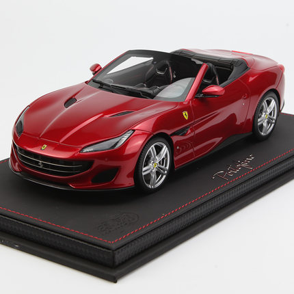 BBR 1:18 法拉利Portofino Spider version 敞篷高端仿真汽车模型 - 图0