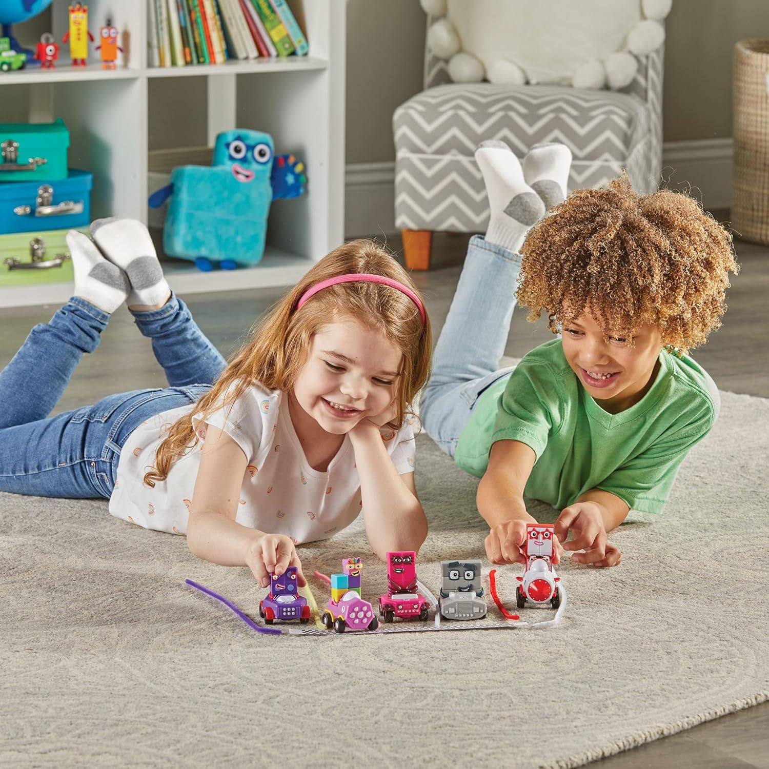 美国NumberBlocks数字积木迷你赛车车库儿童益智玩具数学教具桌游,淘宝优惠券,粉丝福利购,淘宝优惠卷