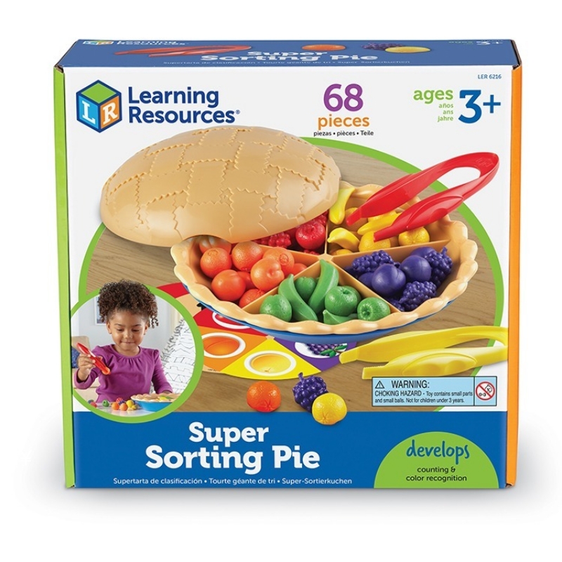 Learning Resources水果派分类套装儿童专注力精细动作益智玩具 - 图3