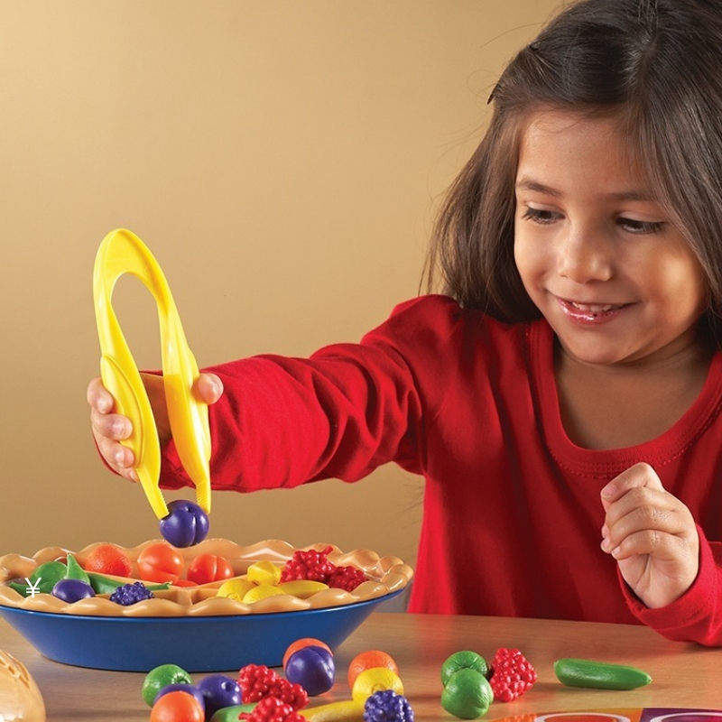 Learning Resources水果派分类套装儿童专注力精细动作益智玩具 - 图0