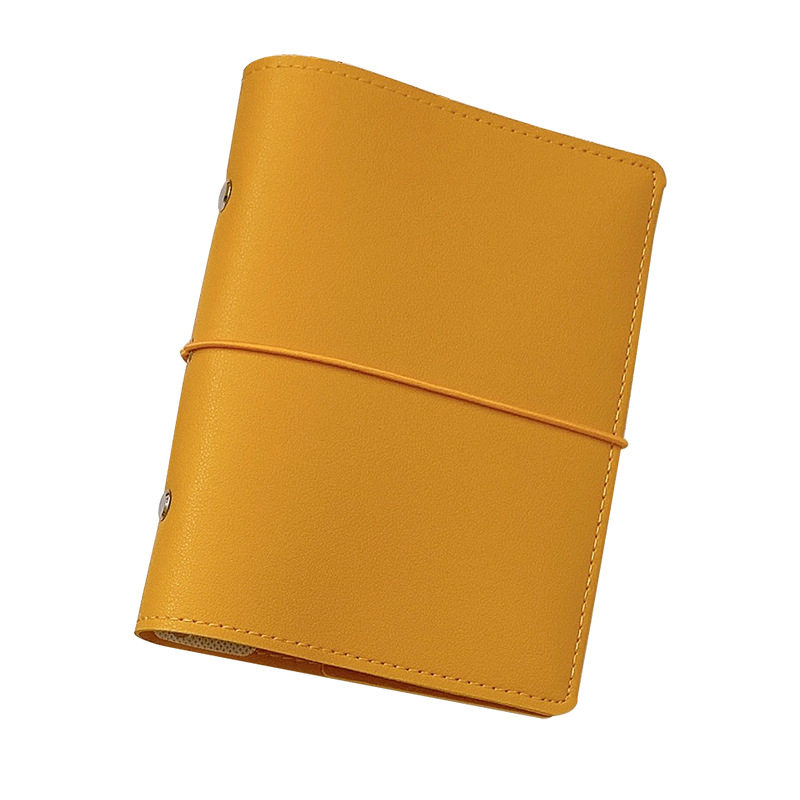 2025款A6奇葩pu皮活页本手帐随身携带记事本笔记本空白内页计划 - 图3