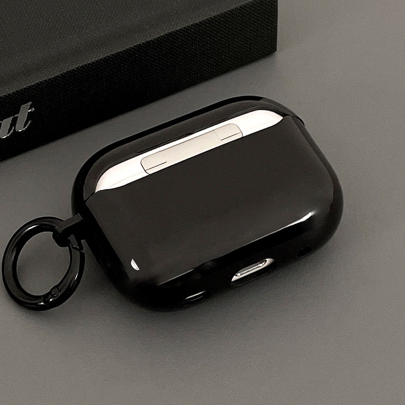 英文标签适用苹果AIRPODSPRO2蓝牙3代无线耳机壳保护套耳机软壳