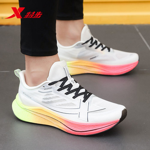 特步两千公里三代丨跑步鞋减震体测训练鞋男鞋跑鞋2000公里3代 - 图1