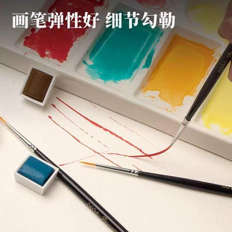 凤凰271长峰勾线笔水粉水彩丙烯油画美术极细手绘画笔国画描细线,淘宝优惠券,粉丝福利购,淘宝优惠卷