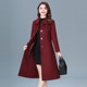 Double-sided cashmere mid-length slim-fit Xi Mother-in-law coat