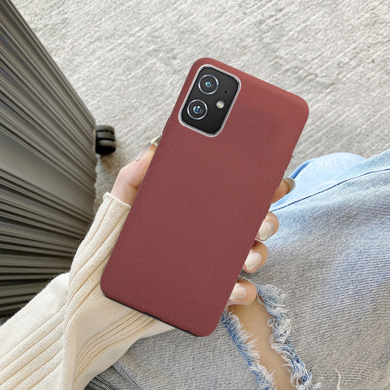 简晴适用于Asus Zenfone 8 ZS590KS手机壳华硕7 PRO磨砂保护套ZS670KS防摔ZS671KS情侣6Z软壳ZS630KL硅胶卡通-图3