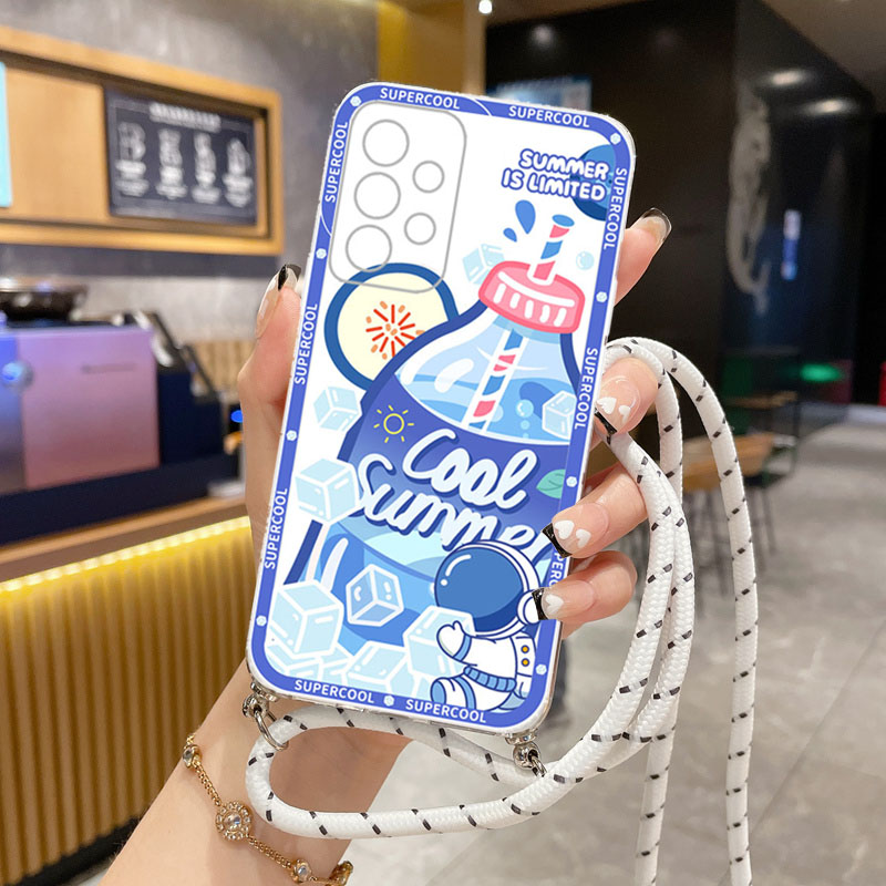 适用华为荣耀200LITE手机壳HONOR 90LITE卡通硅胶x9c斜挎x60挂绳400SMART全包边X9D透明X9A软防摔X7B保护套 - 图2