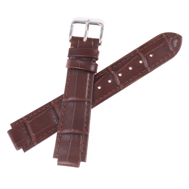 适合美度真皮都瑞系列凸口mido表带 玛萨琪配件
