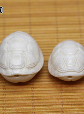 原色鹿角雕刻富甲天下配珠配饰